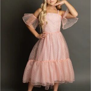 Joyfolie Sparkling Pink Dress NWT